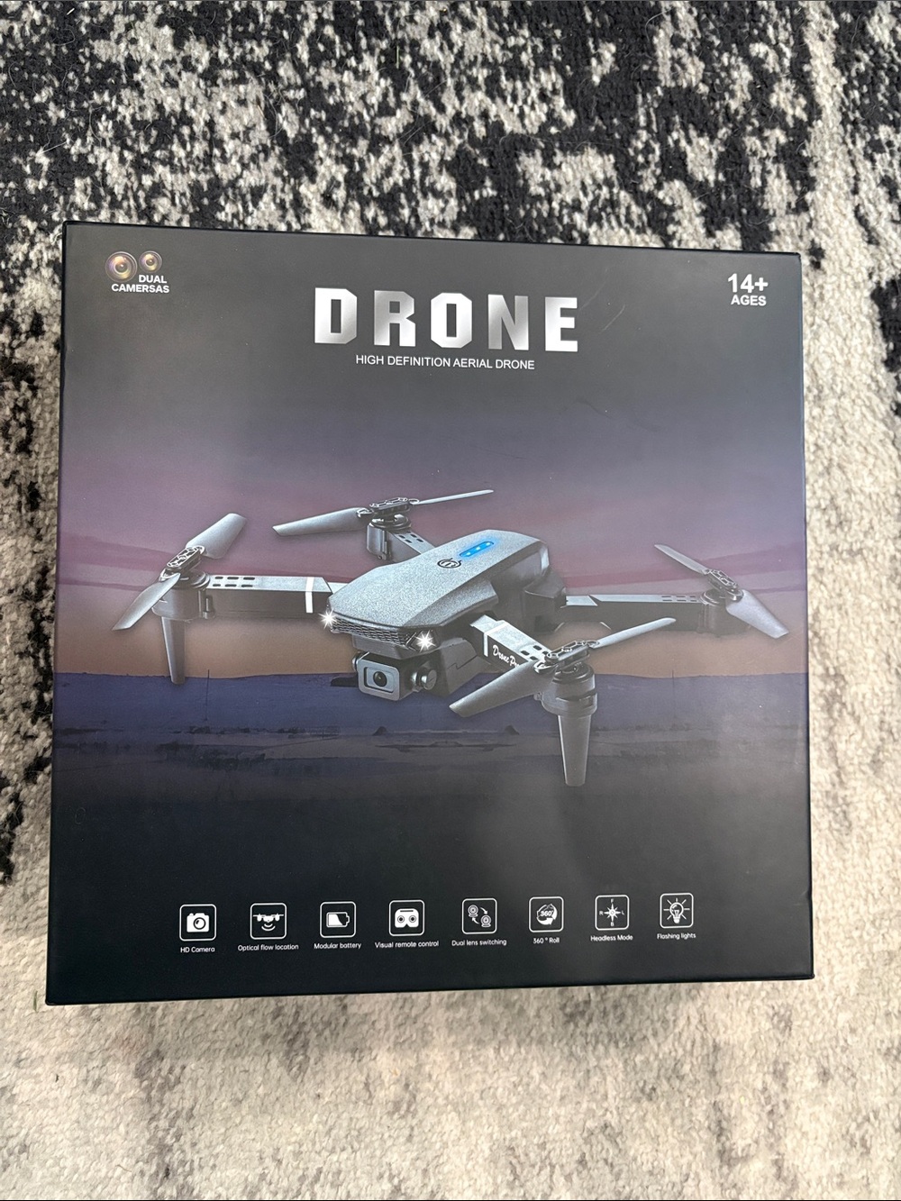 High Definition Aerial Drone with Dual Camera